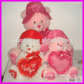 Fashion valentine day plush toys, cute valentine teddy bear